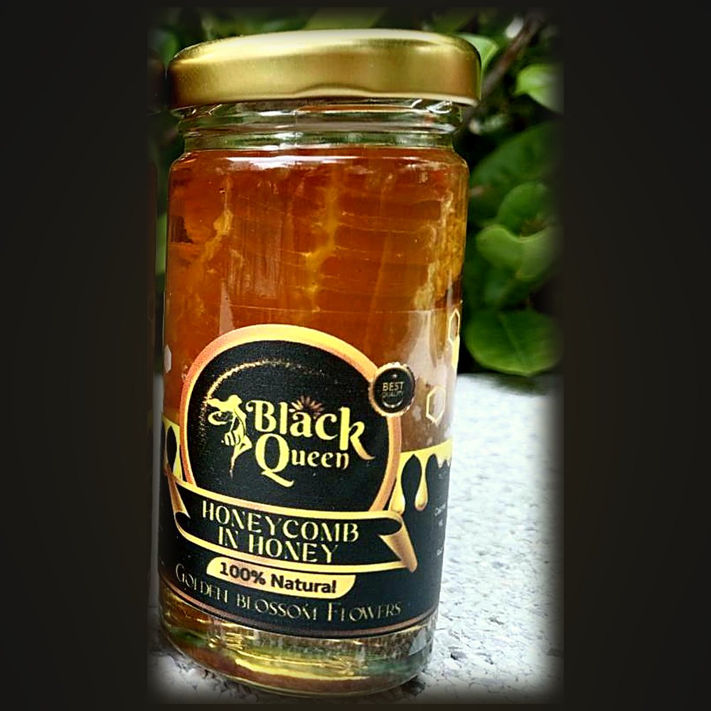 Comb in honey